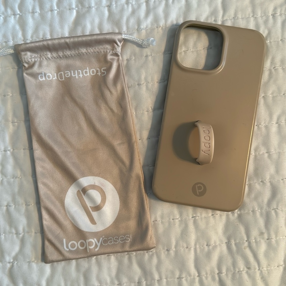 Loopy tan iPhone 13 Pro Max